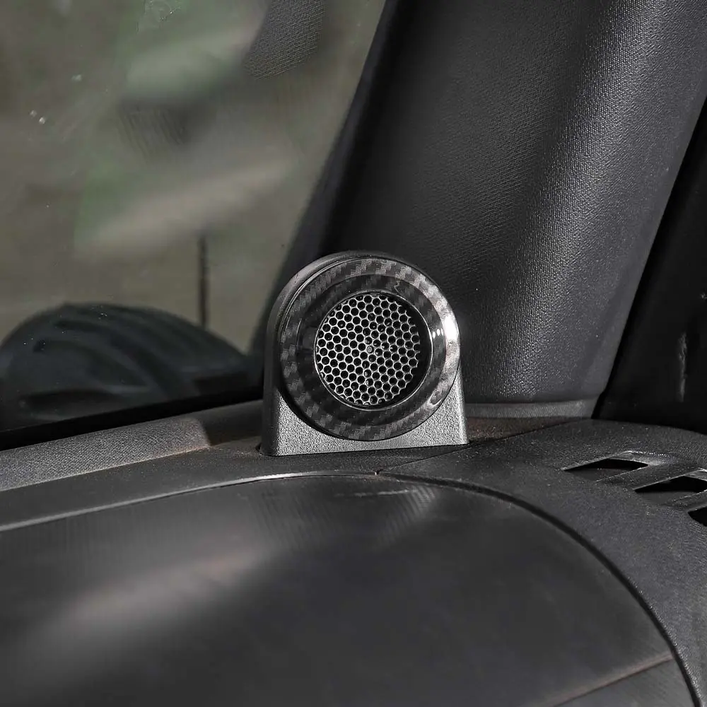 For 2007-2014 Jeep Wrangler JK JKU A-Pillar Speaker Ring Cover Trim - Image 4