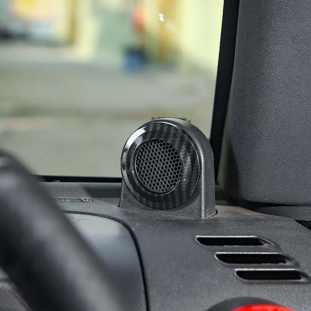 For 2007-2014 Jeep Wrangler JK JKU A-Pillar Speaker Ring Cover Trim - Image 5