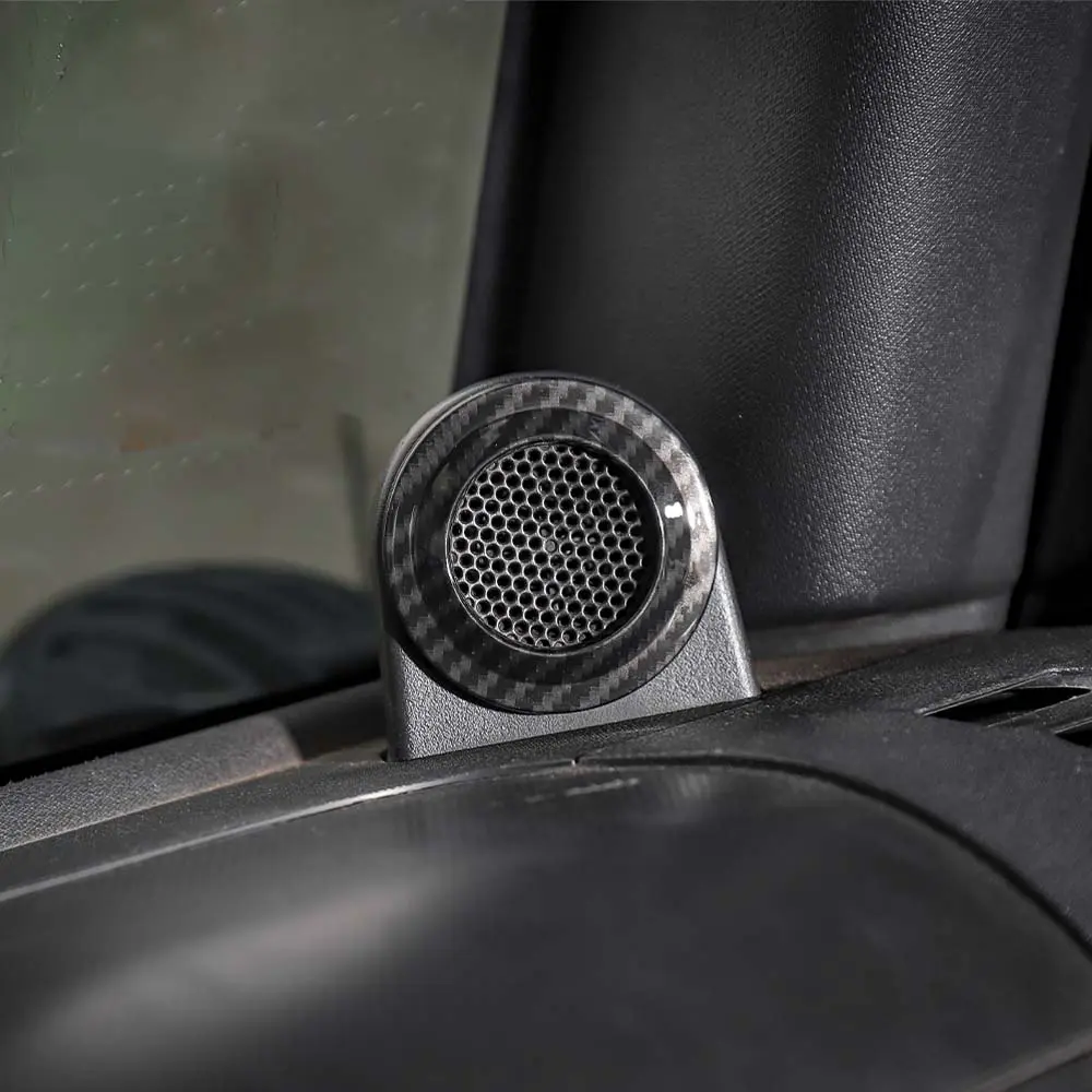 For 2007-2014 Jeep Wrangler JK JKU A-Pillar Speaker Ring Cover Trim - Image 6