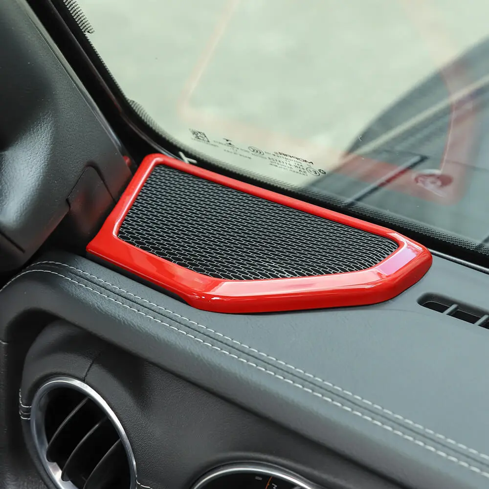 For 2024+ Jeep Wrangler JL & Gladiator JT A-Pillar & Top Roof mount Speaker Decor Ring Trim - Image 4