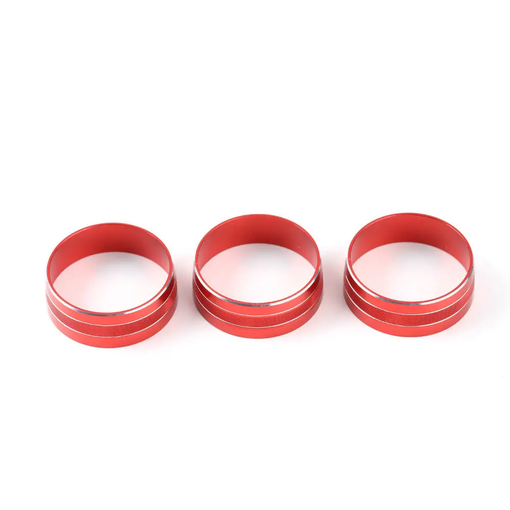For Jeep Wrangler JK 11-18/ Compass Patriot 10-16 / Liberty 08-12 Air Conditioner Switch Knob Trim Ring - Image 10