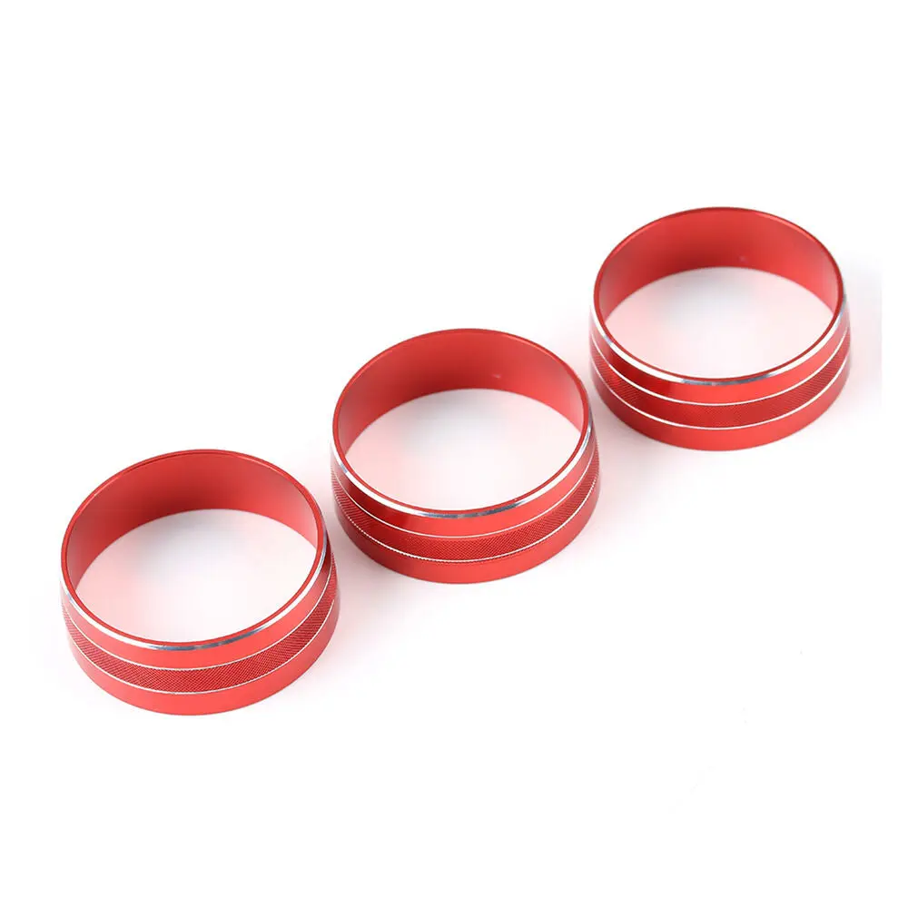 For Jeep Wrangler JK 11-18/ Compass Patriot 10-16 / Liberty 08-12 Air Conditioner Switch Knob Trim Ring - Image 11