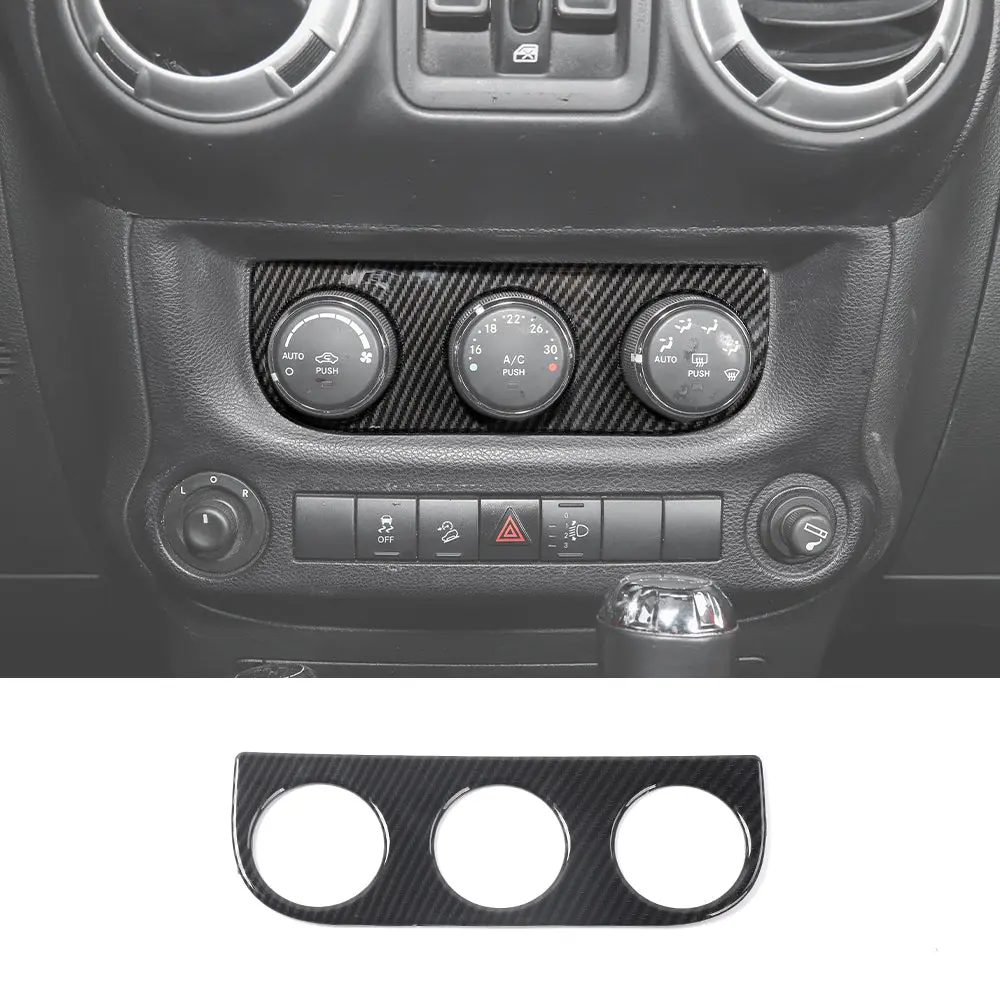 For 2011-2018 Jeep JK Wrangler Air Conditioner Switch Panel Cover Trim Bezel