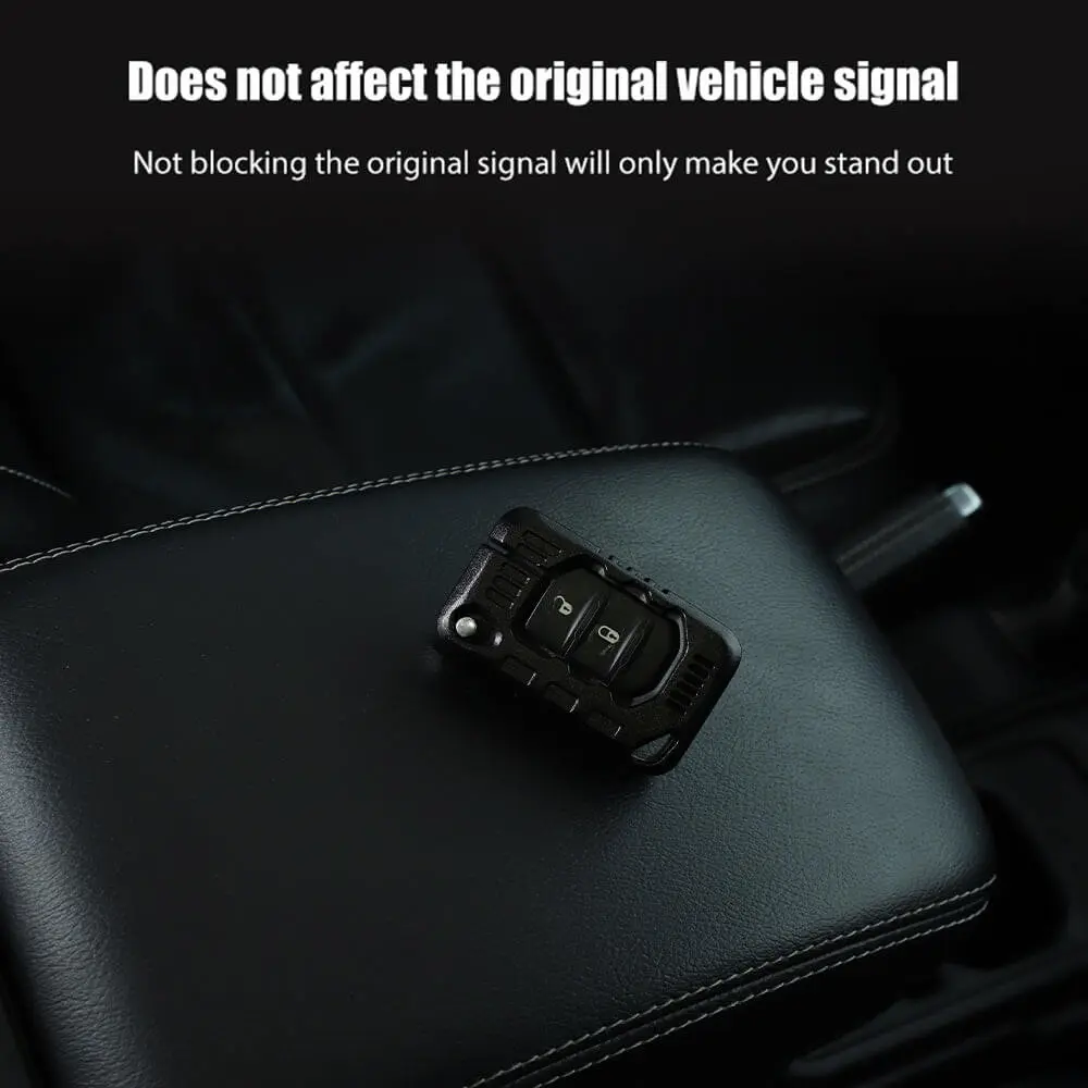 For 2018+ Jeep Wrangler JL & Gladiator JT Aluminum Alloy Key Case Trim Cover Shell Protector - Image 3