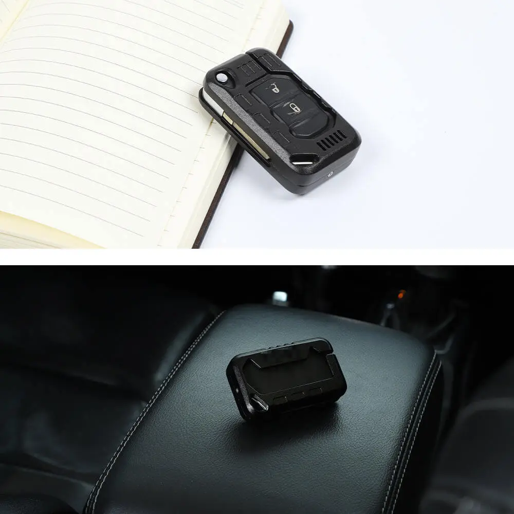 For 2018+ Jeep Wrangler JL & Gladiator JT Aluminum Alloy Key Case Trim Cover Shell Protector - Image 4