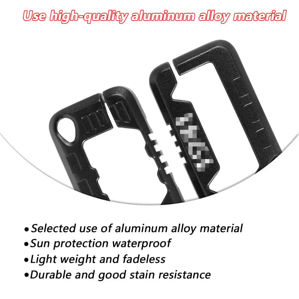 For 2018+ Jeep Wrangler JL & Gladiator JT Aluminum Alloy Key Case Trim Cover Shell Protector - Image 5