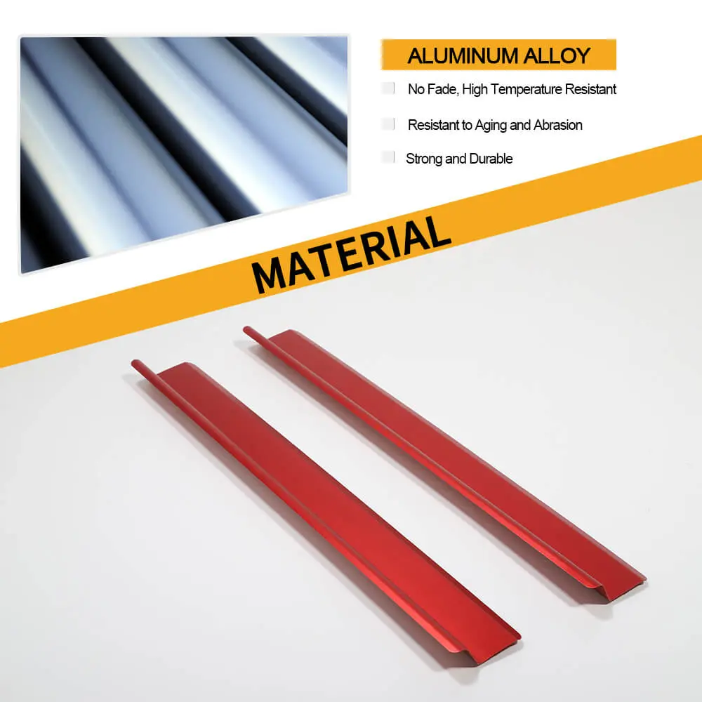 For 2007-2018 Jeep Wrangler JK JKU Aluminum Door Sill Plate Threshold Entry Guards Trim Cover Strip - Image 6