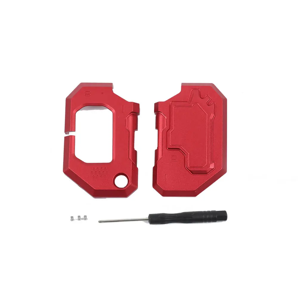 For 2018+ Jeep Wrangler JL & Gladiator JT Aluminum Key Fob Cover Case Protector Shell Trim - Image 6