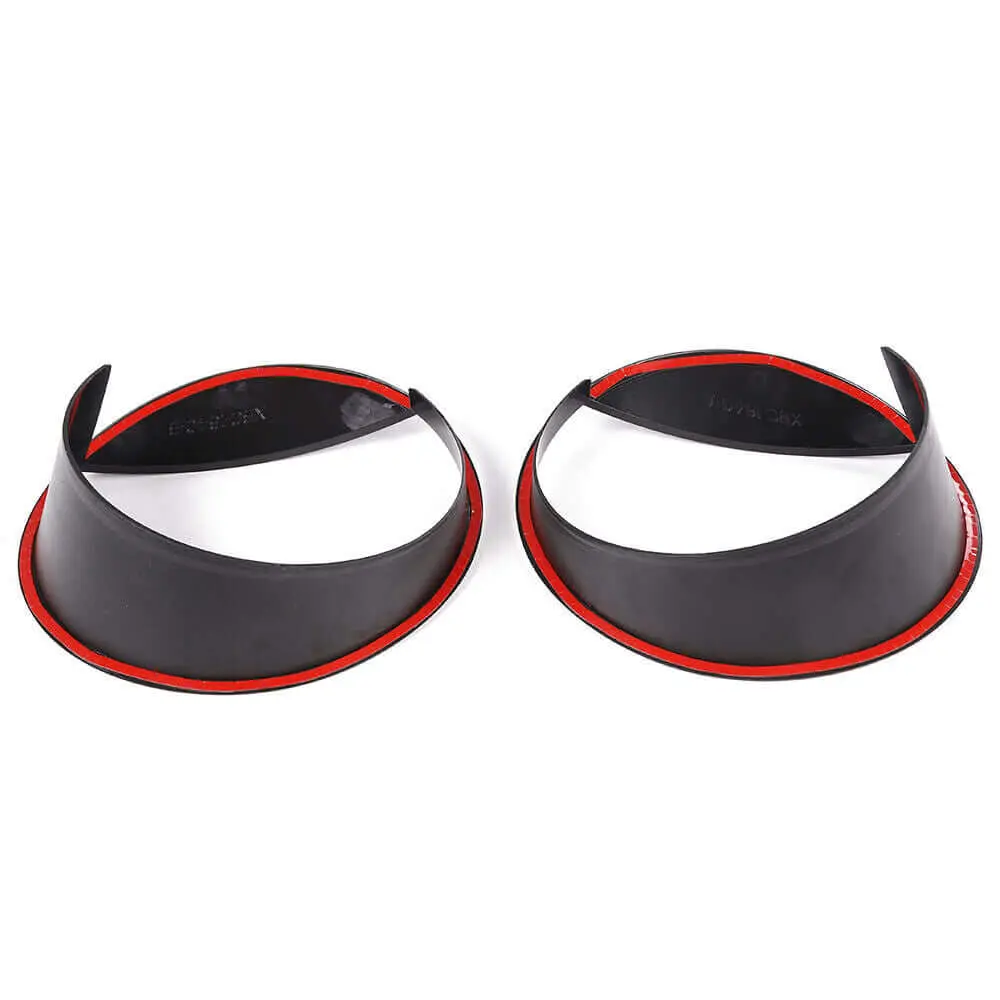 For 2018-2023 Jeep Wrangler JL Gladiator JT Sport Angry Eyes Front Headlight Bezels Trim - Image 11
