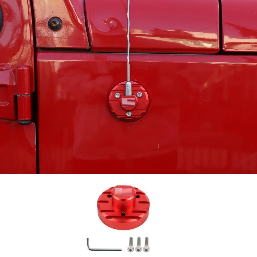 For 2007-2023 Jeep Wrangler JL JK JT Antenna Base Trim Replacement AM FM Adapter - Image 8