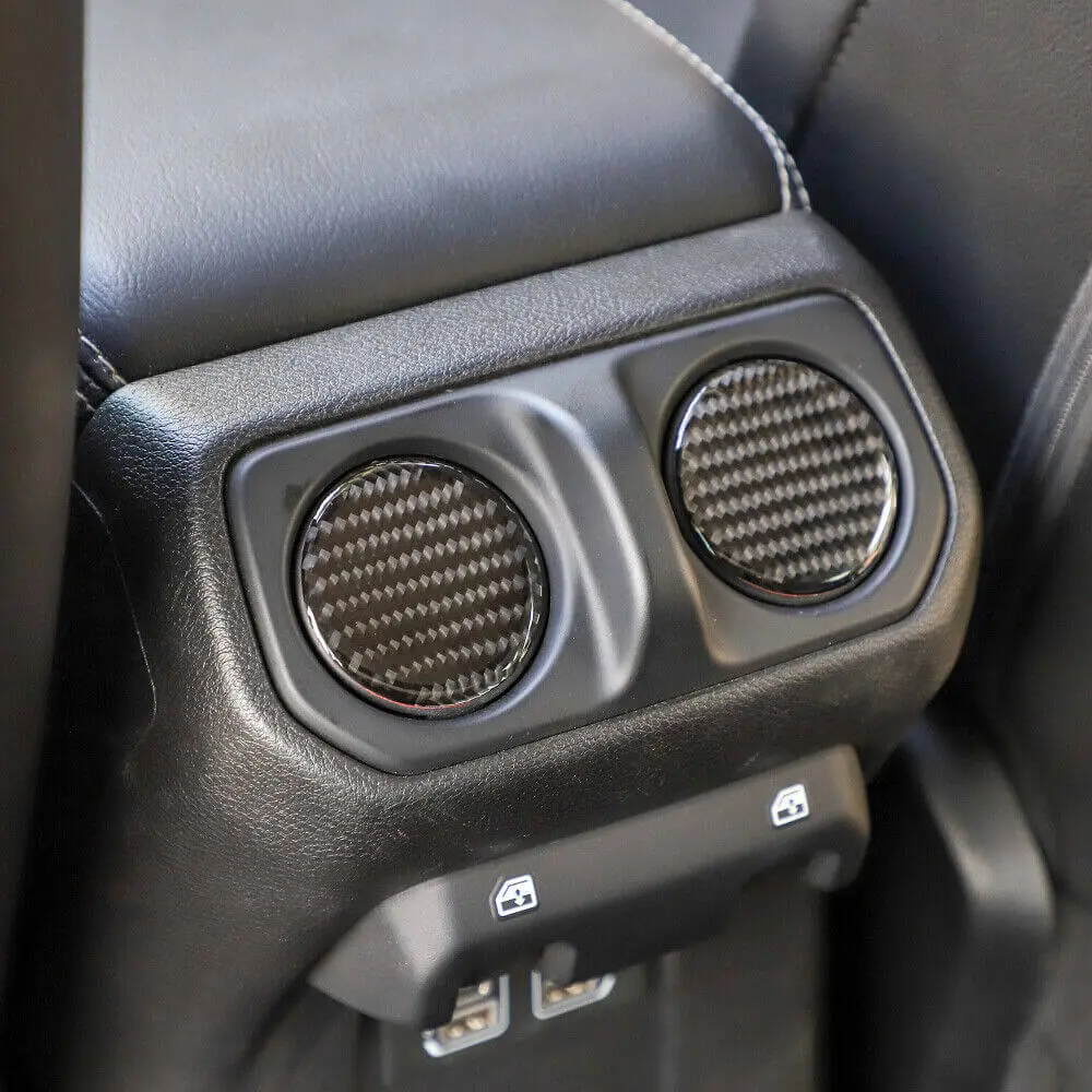 For 2018+ Jeep Wrangler JL Gladiator JT Armrest Box Rear Air Condition Vent Outlet Trim - Image 4