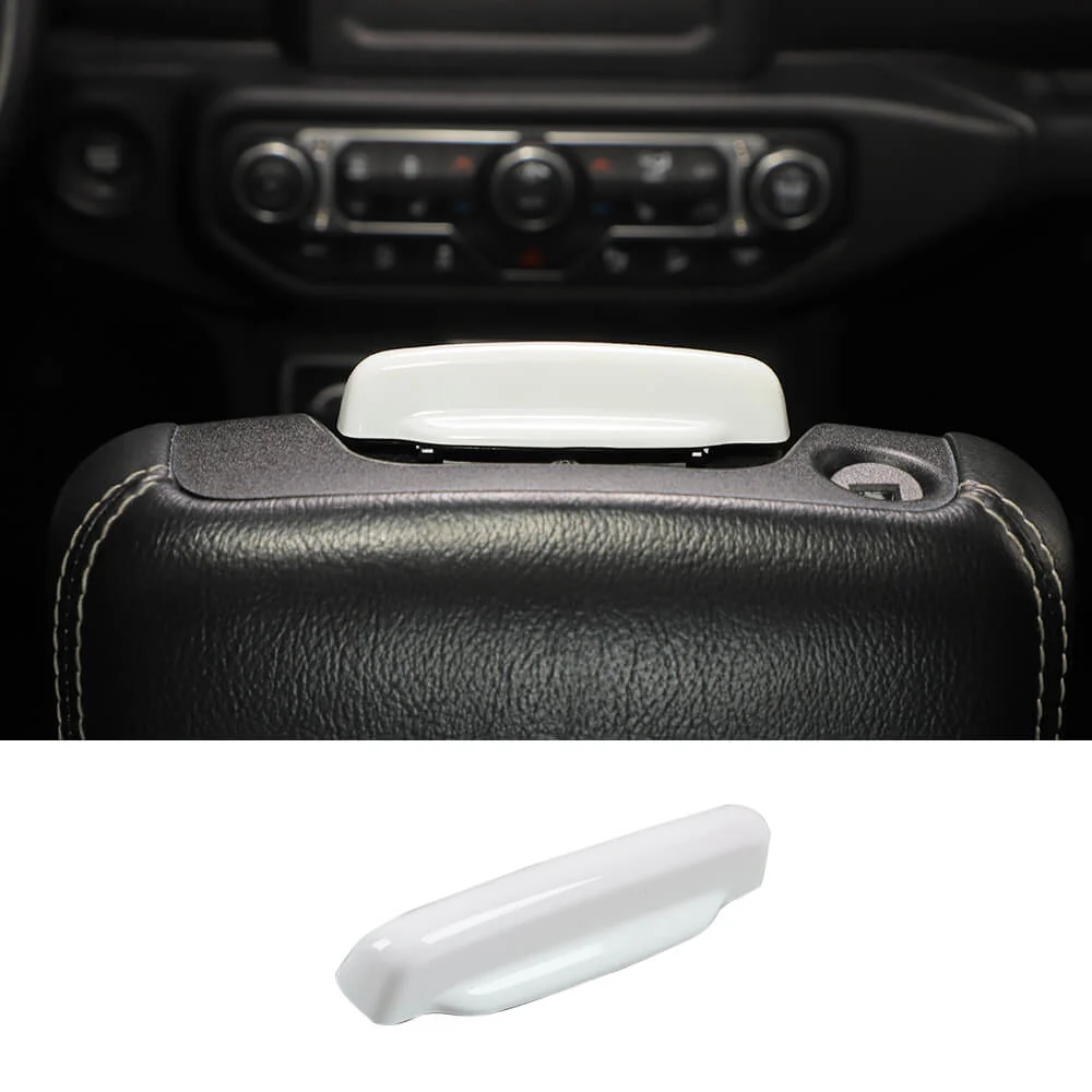 For Jeep 2014+ Cherokee / 2018+ Wrangler JL Gladiator JT Armrest Box Switch Decoration Trim - Image 14