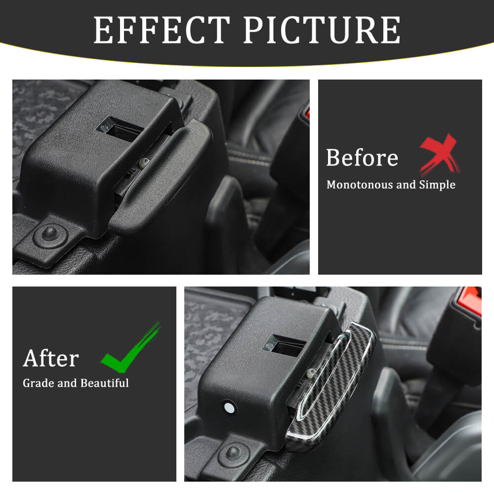 For Jeep 2014+ Cherokee / 2018+ Wrangler JL Gladiator JT Armrest Box Switch Decoration Trim - Image 2