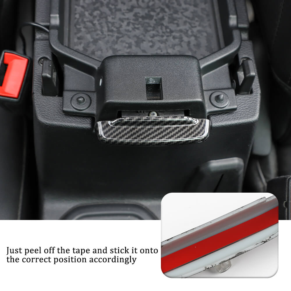 For Jeep 2014+ Cherokee / 2018+ Wrangler JL Gladiator JT Armrest Box Switch Decoration Trim - Image 6