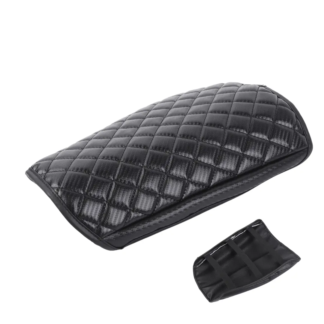 For 2022+ Jeep Grand Cherokee Center Console Armrest Pad Cover – Leather Protective Lid Cover - Image 9
