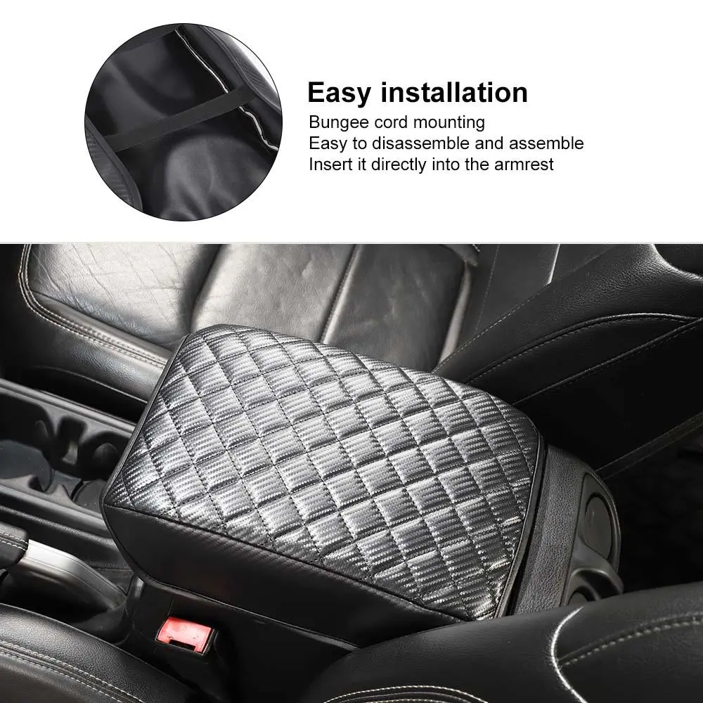 For 2018+ Jeep Wrangler JL / Gladiator JT Armrest Cushion Cover Console Box Pad Protector - Image 4