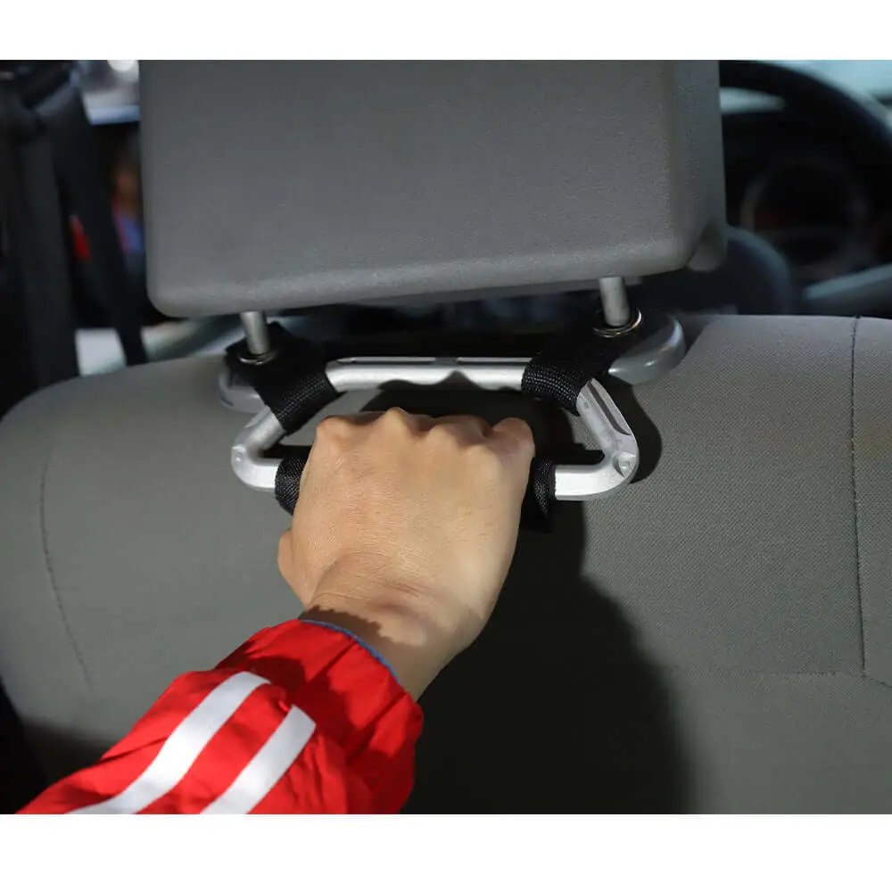 For Jeep Universal Back-Grip Headrest Passenger Grab Handles - Image 3