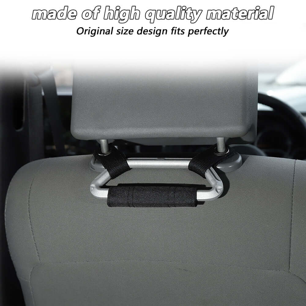 For Jeep Universal Back-Grip Headrest Passenger Grab Handles - Image 5