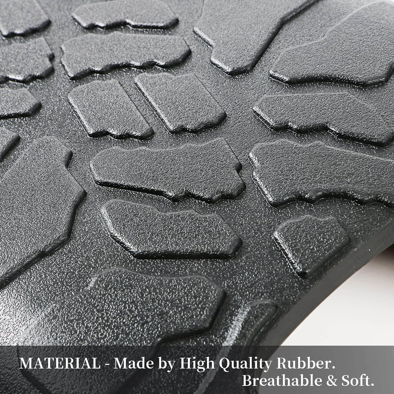 For 2018+ Jeep Wrangler JL JLU/JT Center Console Armrest Box Pad Cover Crack Pattern Surface Waterproof Rubber Anti Scratches - Image 5