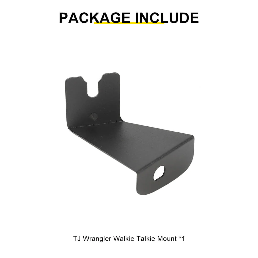 For 1996-2010 Jeep Wrangler TJ/JK CB Radio Microphone Mount Holder - Image 11