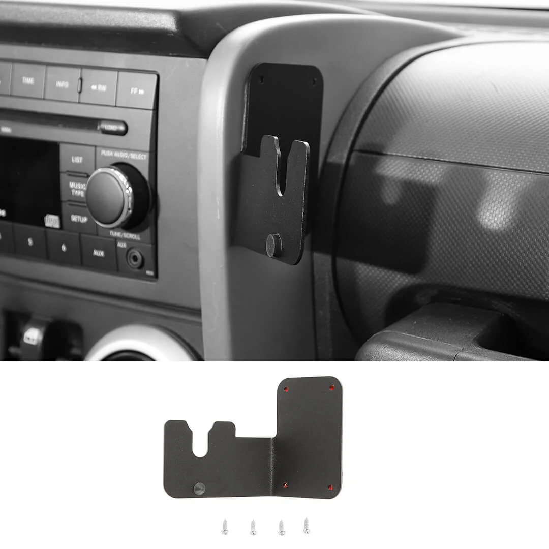 For 1996-2010 Jeep Wrangler TJ/JK CB Radio Microphone Mount Holder - Image 12