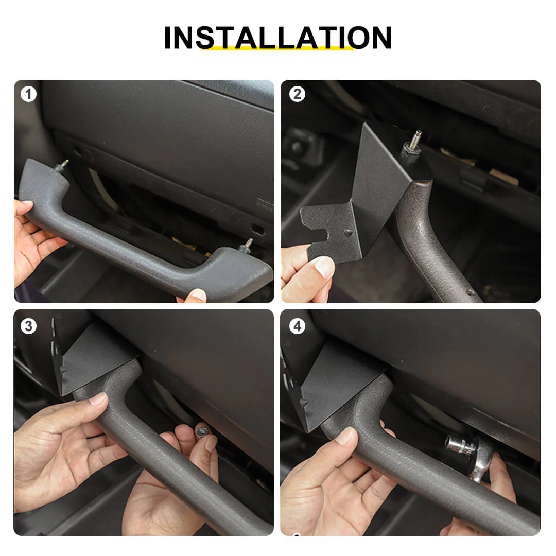 For 1996-2010 Jeep Wrangler TJ/JK CB Radio Microphone Mount Holder - Image 6
