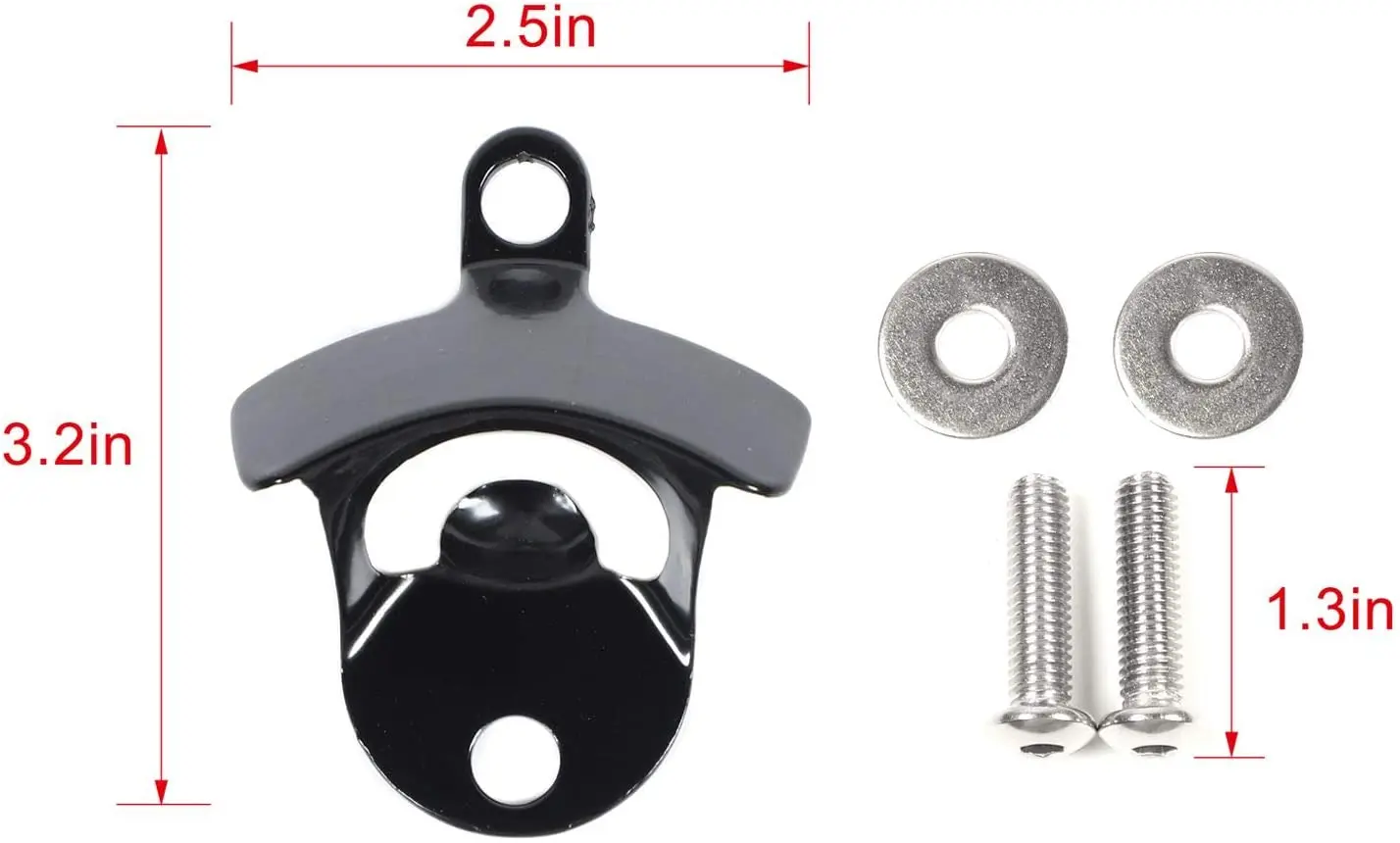 For 2007-2018 Jeep Wrangler JK JKU Unlimited Body Mounted Beer Bottle Opener - Image 5