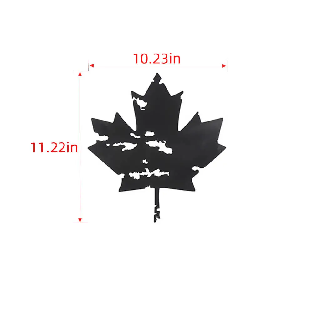 For Jeep Wrangler CJ YJ TJ JK JL JT Canadian Maple Leaf Decal Sticker - Image 7