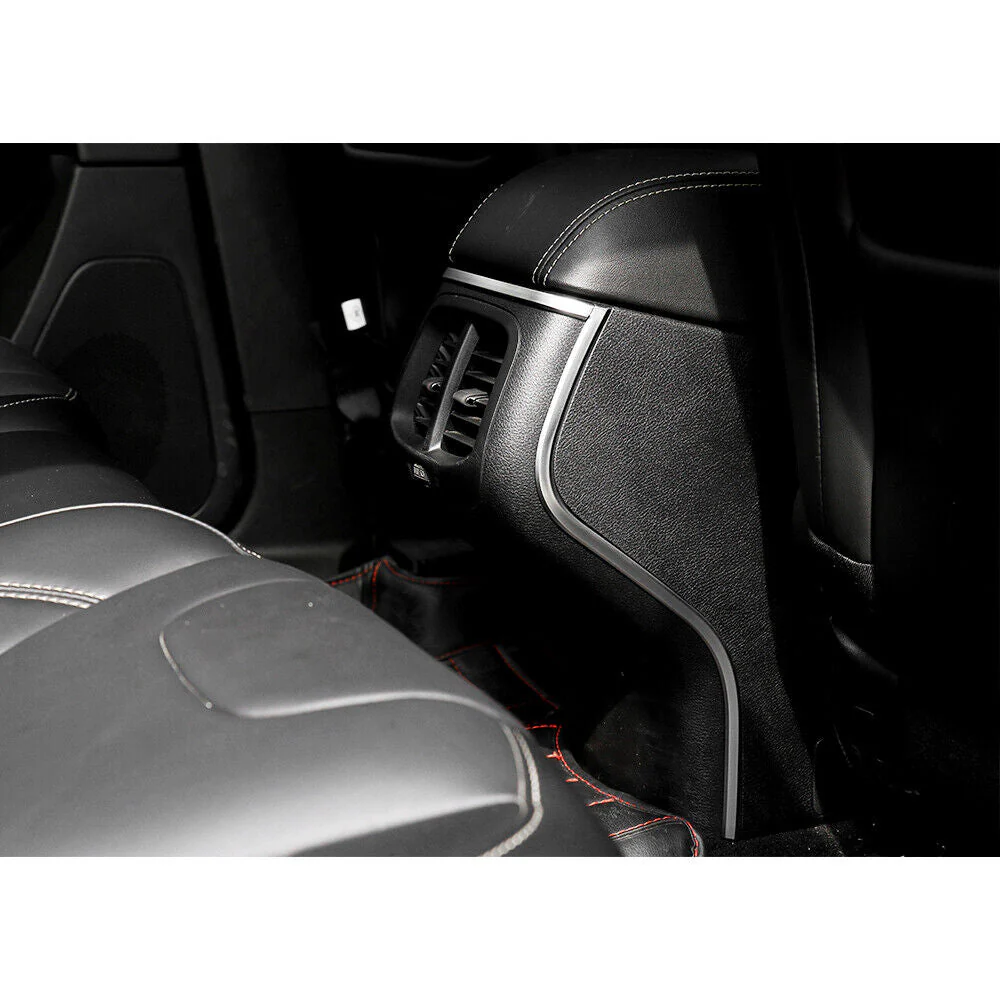 For 2014-2018 Jeep Cherokee Car Armrest Rear Decoration Strips Trim - Image 2