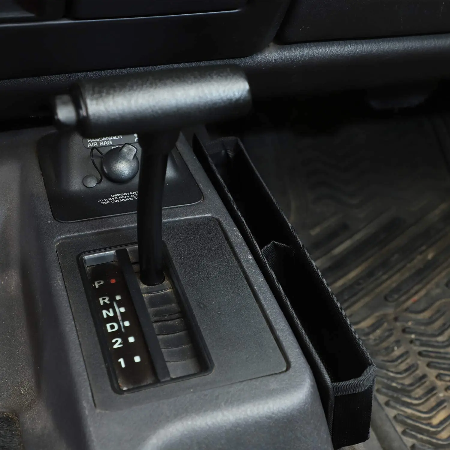 For 1997-2006 Jeep Wrangler TJ Center Console Gear Shift Storage Bag with Auto Transmission - Image 6