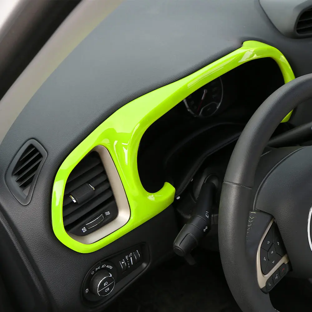 For 2015+ Jeep Renegade Car Dashboard Frame Decor Cover Trim - Image 2
