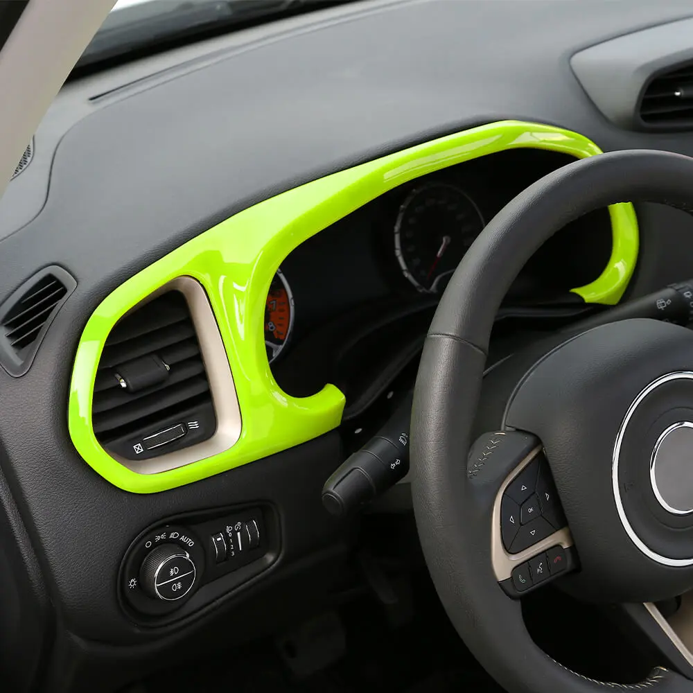 For 2015+ Jeep Renegade Car Dashboard Frame Decor Cover Trim - Image 4