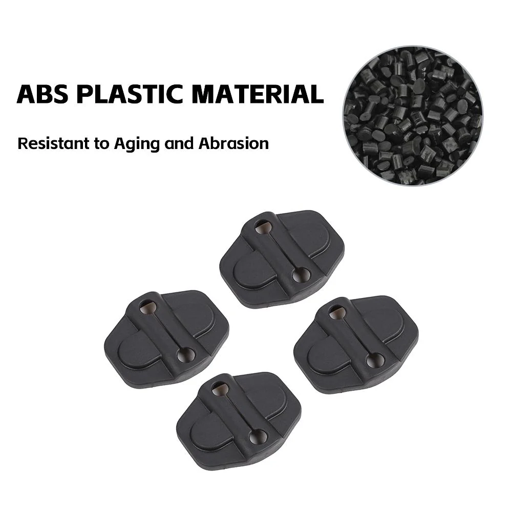 For 2018+ Jeep Wrangler JL 2-Door Car Door Lock Latch Protect Cover Trim - Image 6