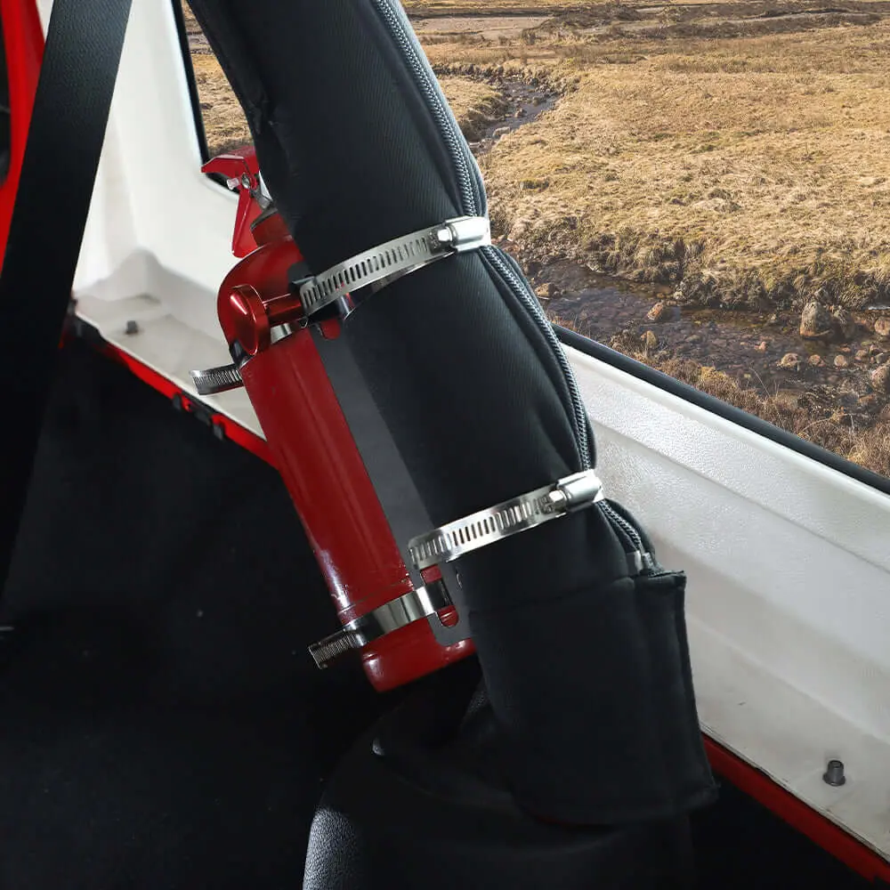 For Jeep Wrangler JK JL TJ Fire Extinguisher Holder Mount Bracket Adjustable - Image 5