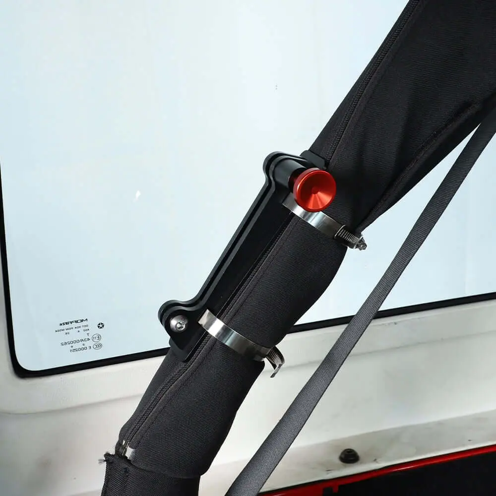 For Jeep Wrangler JK JL TJ Fire Extinguisher Holder Mount Bracket Adjustable - Image 6