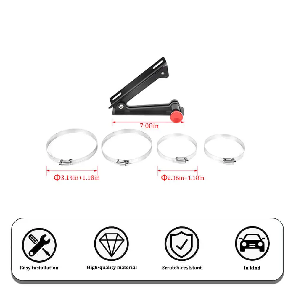 For Jeep Wrangler JK JL TJ Fire Extinguisher Holder Mount Bracket Adjustable - Image 9