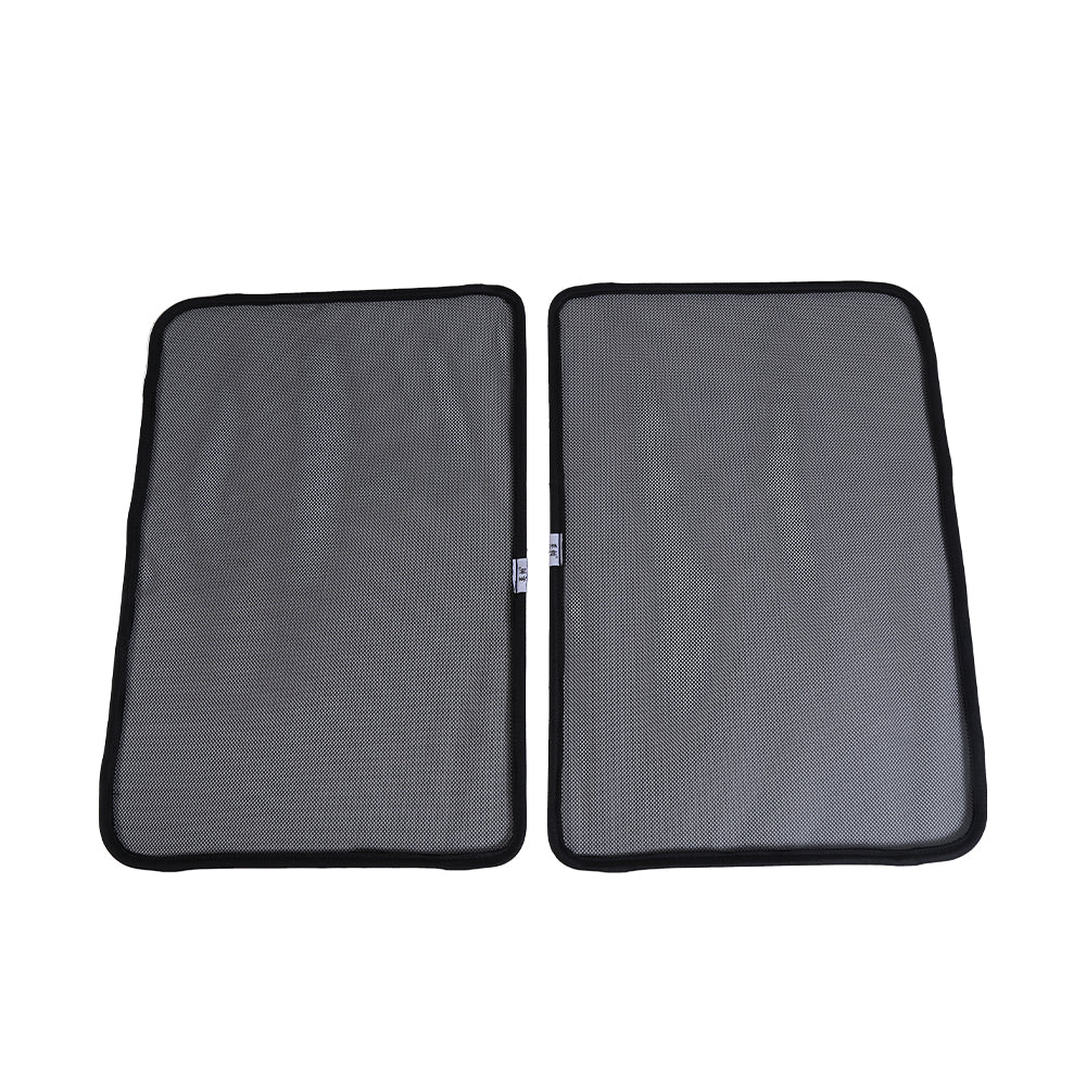 For 2007-2018 Jeep Wrangler JK Rear Window SunShade Bug Insect Screen Mesh 2pcs - Image 4