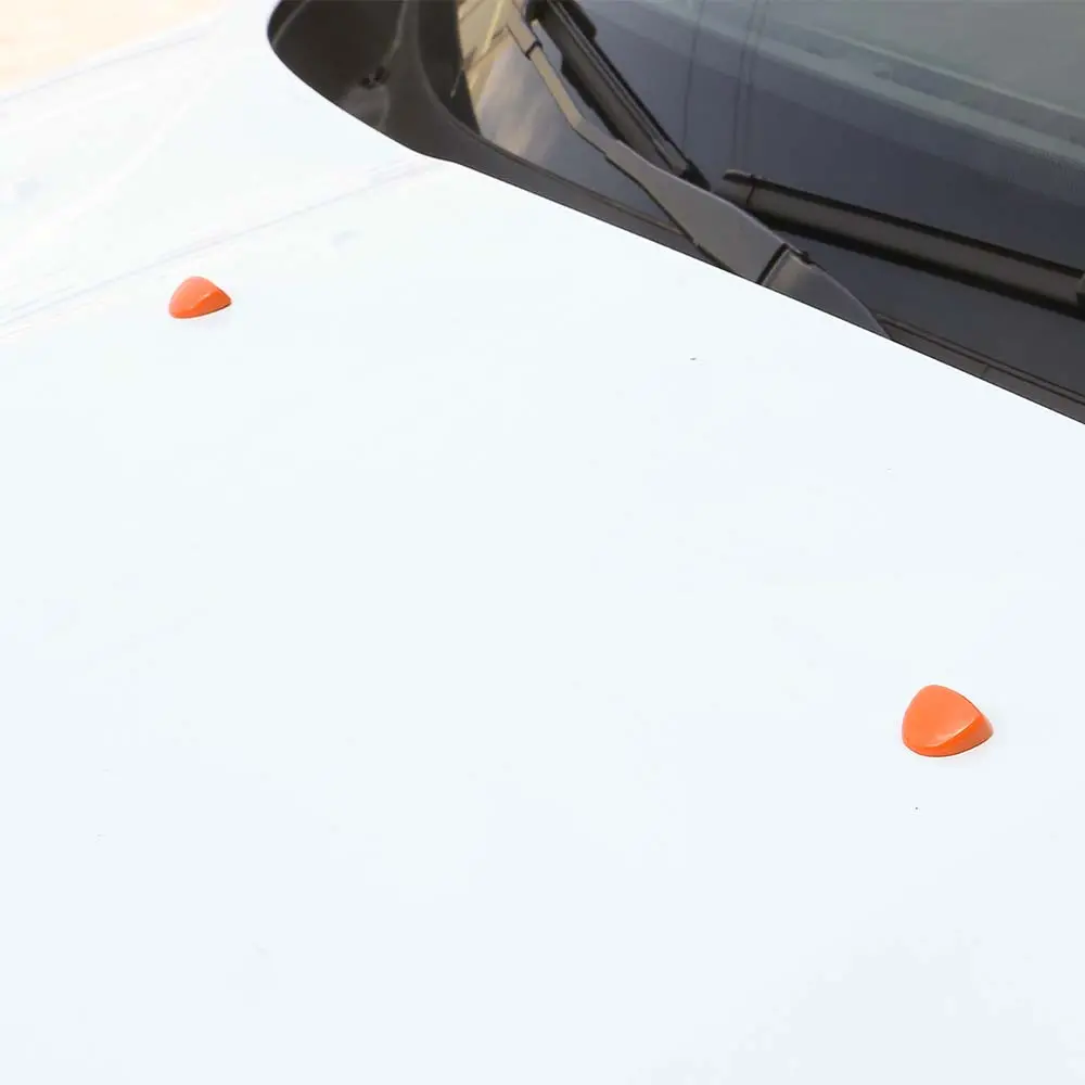 For 2015+ Jeep Renegade Front Wiper Water Wash Nozzle Spray Cover Trim - Image 2