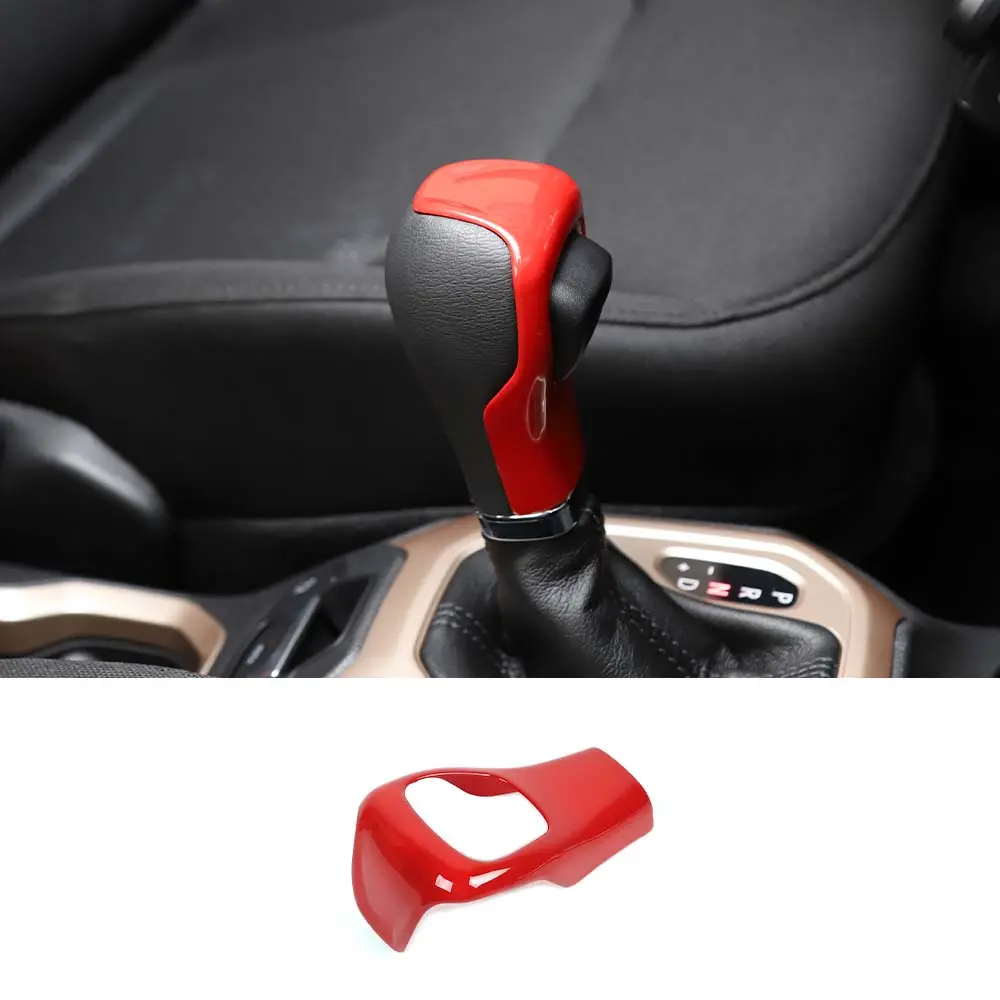 For 2014-2018 Jeep Cherokee Car Gear Shift Knob Handle Trim Cover - Image 11