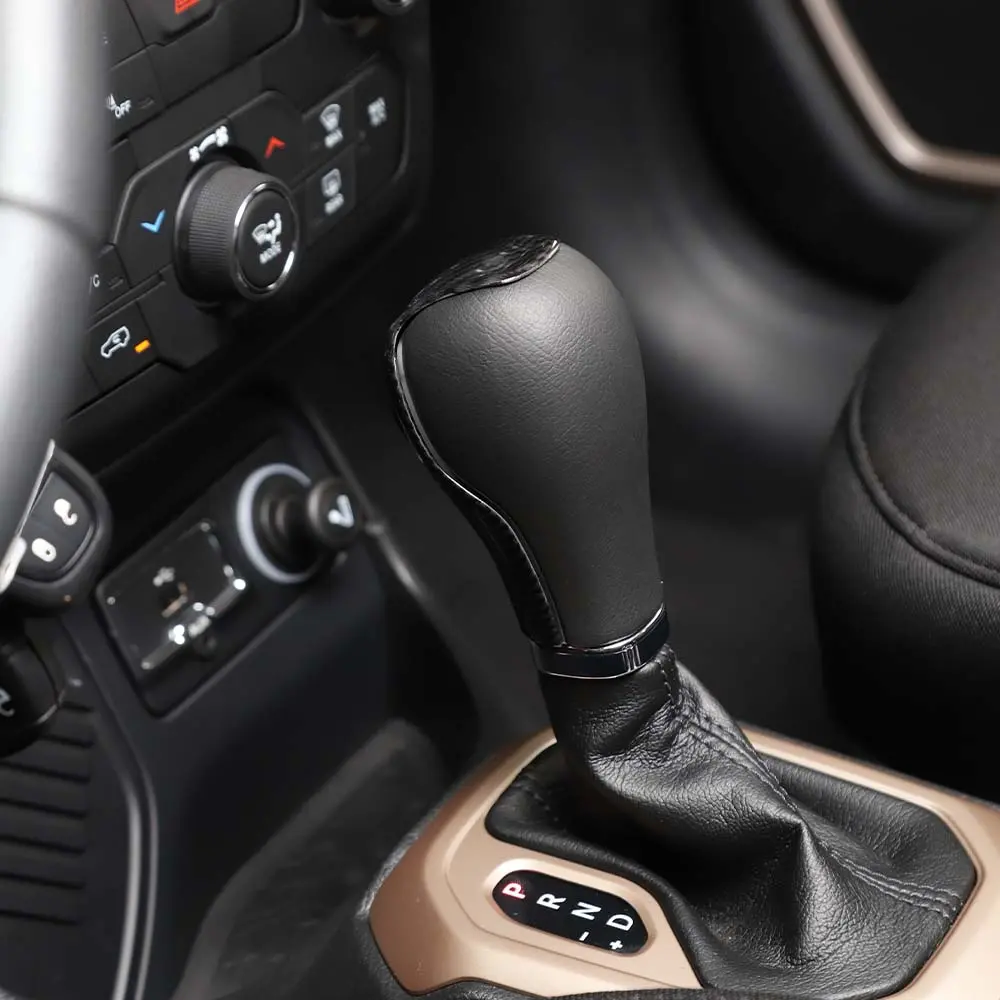 For 2014-2018 Jeep Cherokee Car Gear Shift Knob Handle Trim Cover - Image 3