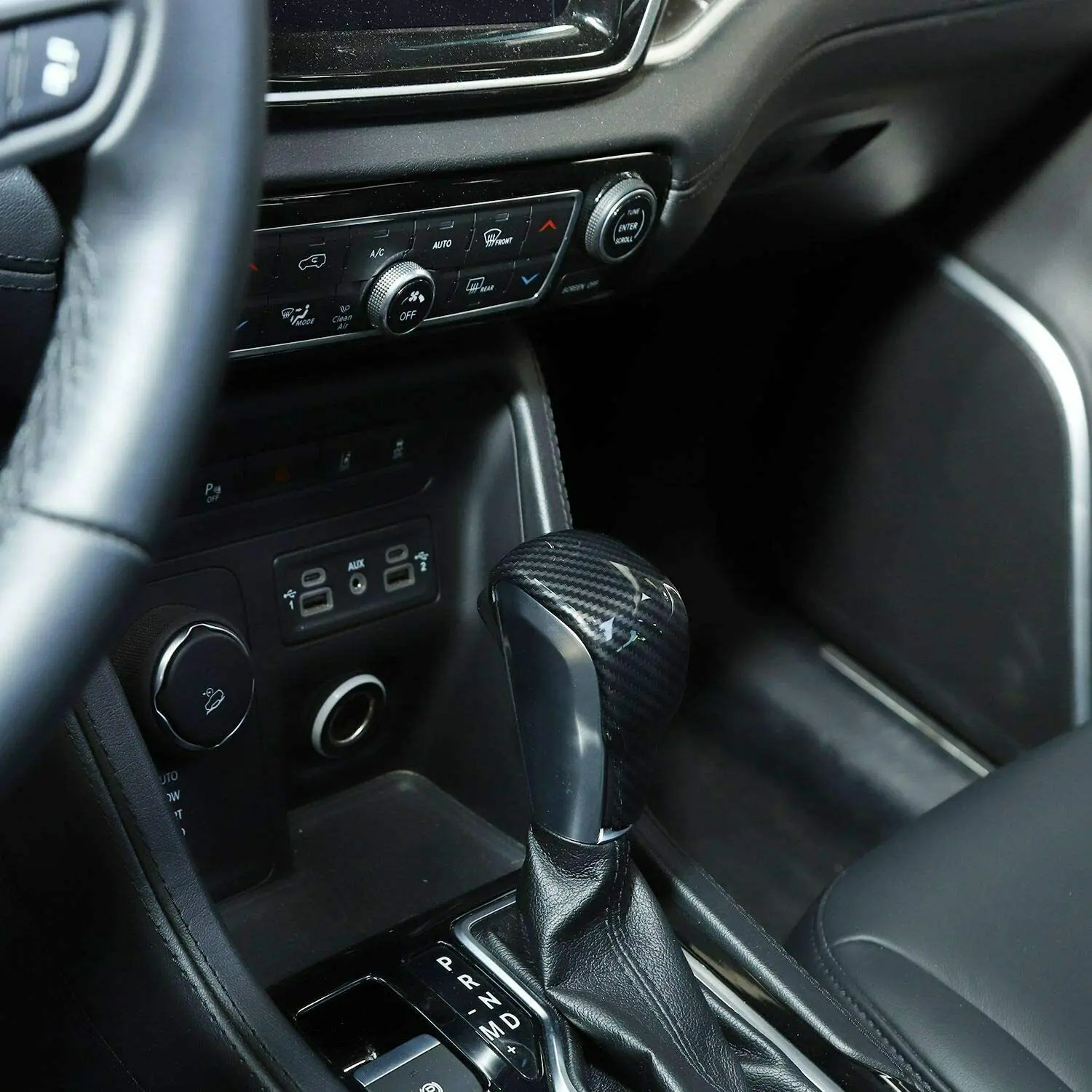 For 2019+ Jeep Cherokee Car Gear Shift Knob Trim Cover - Image 4