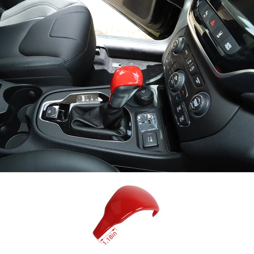 For 2019+ Jeep Cherokee Car Gear Shift Knob Trim Cover - Image 7
