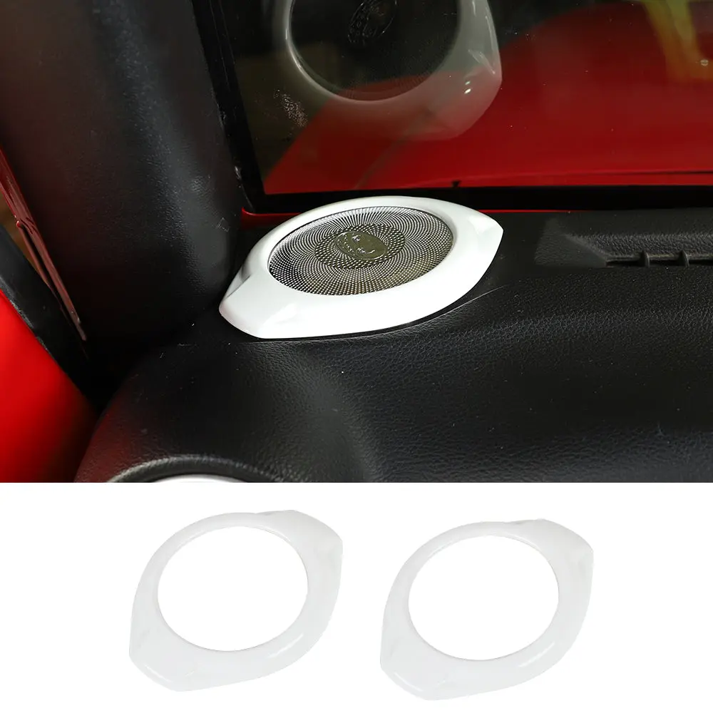 For 2015-2018 Jeep Wrangler JK JKU A Pillar Dashboard Panel Speaker Trim Cover - Image 20