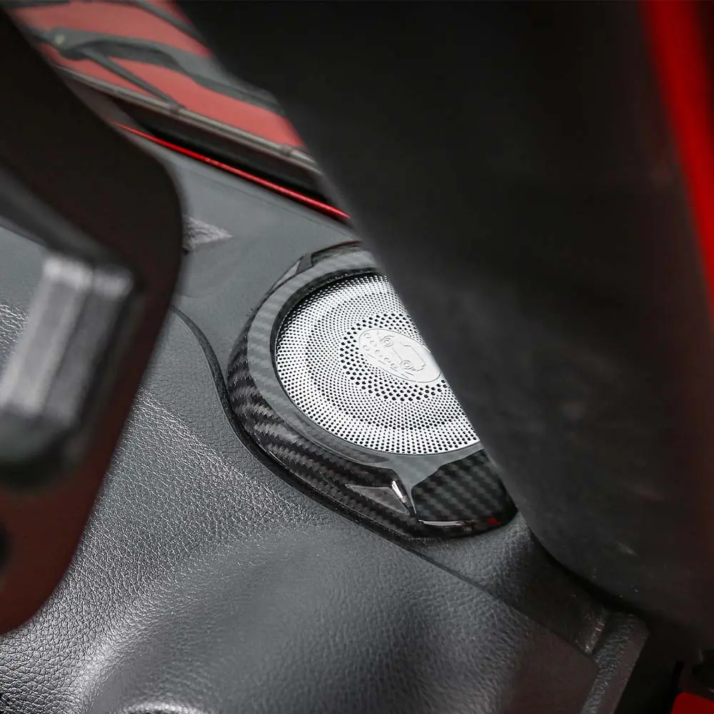 For 2015-2018 Jeep Wrangler JK JKU A Pillar Dashboard Panel Speaker Trim Cover - Image 7