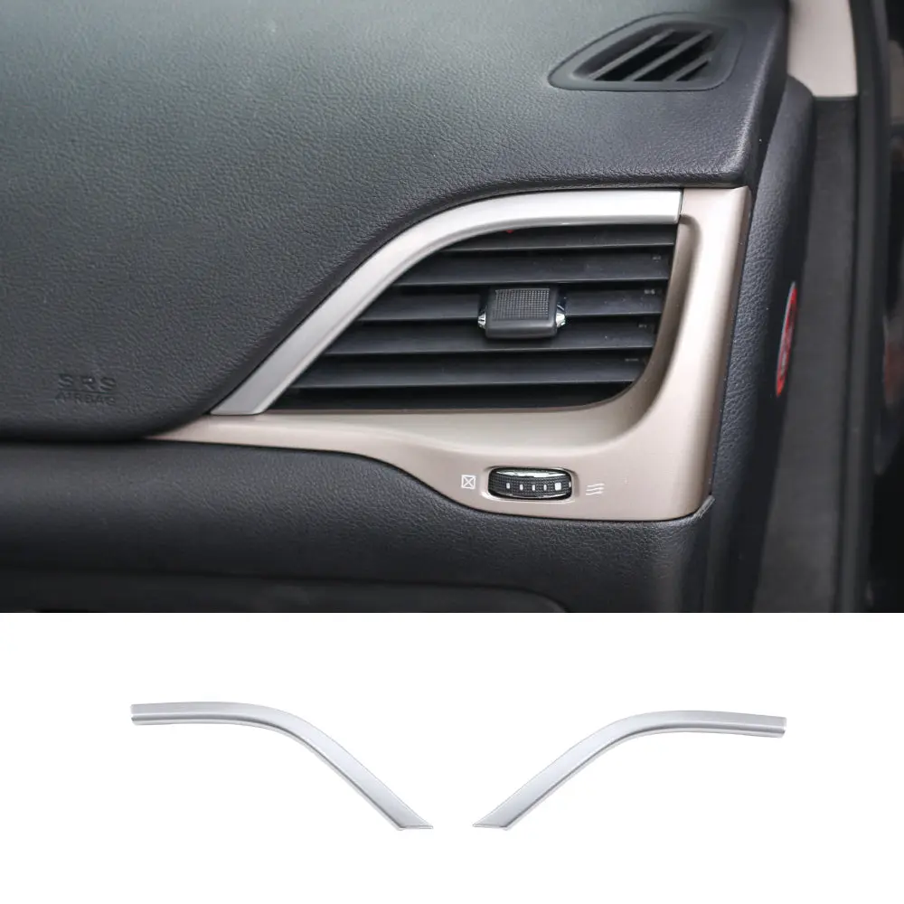 For 2014-2018 Jeep Cherokee Interior Dashboard Air Vent Outlet Trim - Image 11