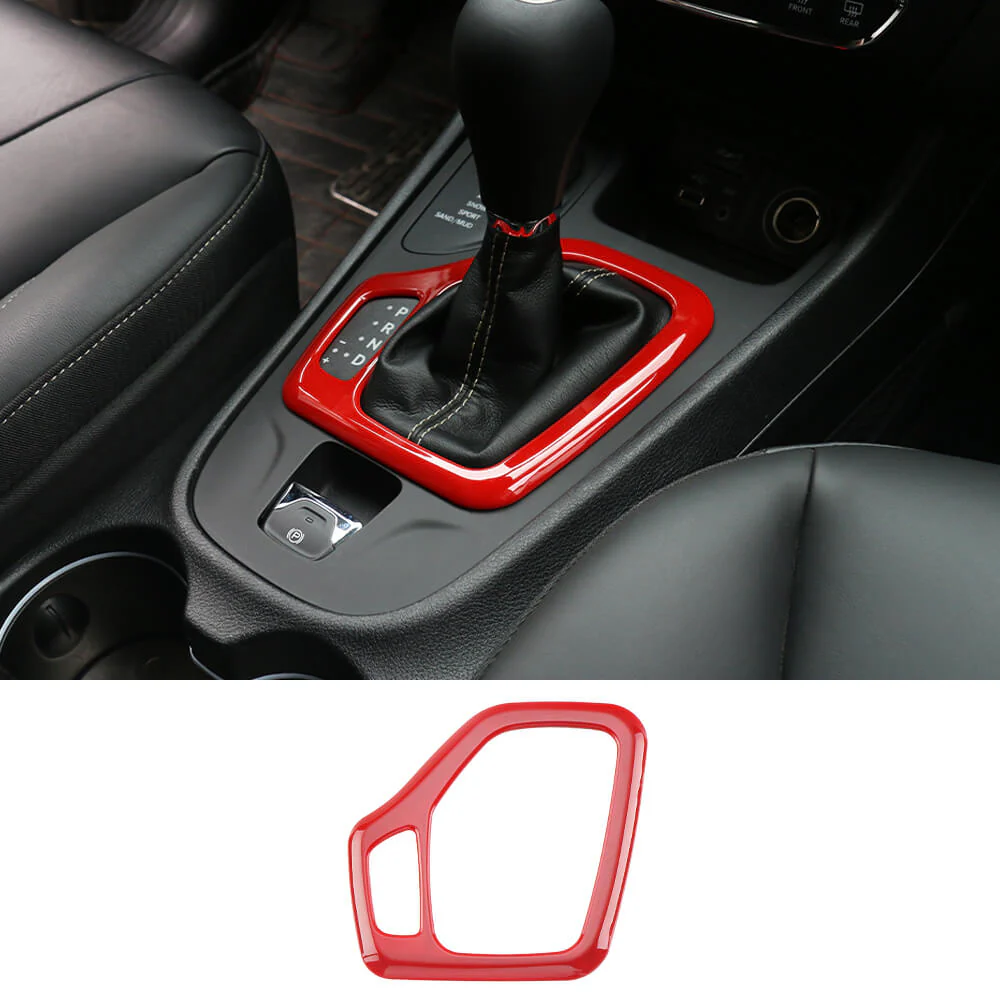 For 2014-2018 Jeep Cherokee Center Console Gear Shift Frame Trim