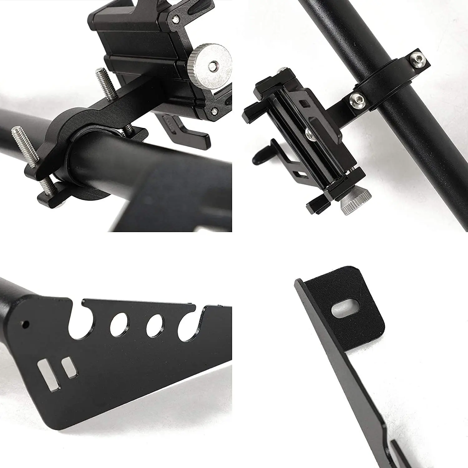 For 2007-2010 Jeep Wrangler JK JKU Dashboard Phone Holder, Cell Mount - Image 4