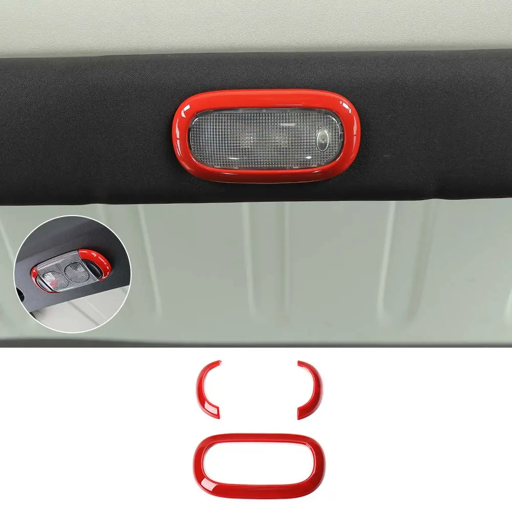 For 2011-2018 Jeep Wrangler JK JKU 4-Door Car Roof Reading Light Frame Trim - Image 10