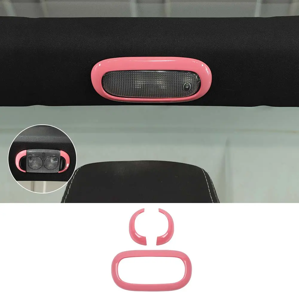 For 2011-2018 Jeep Wrangler JK JKU 4-Door Car Roof Reading Light Frame Trim - Image 14