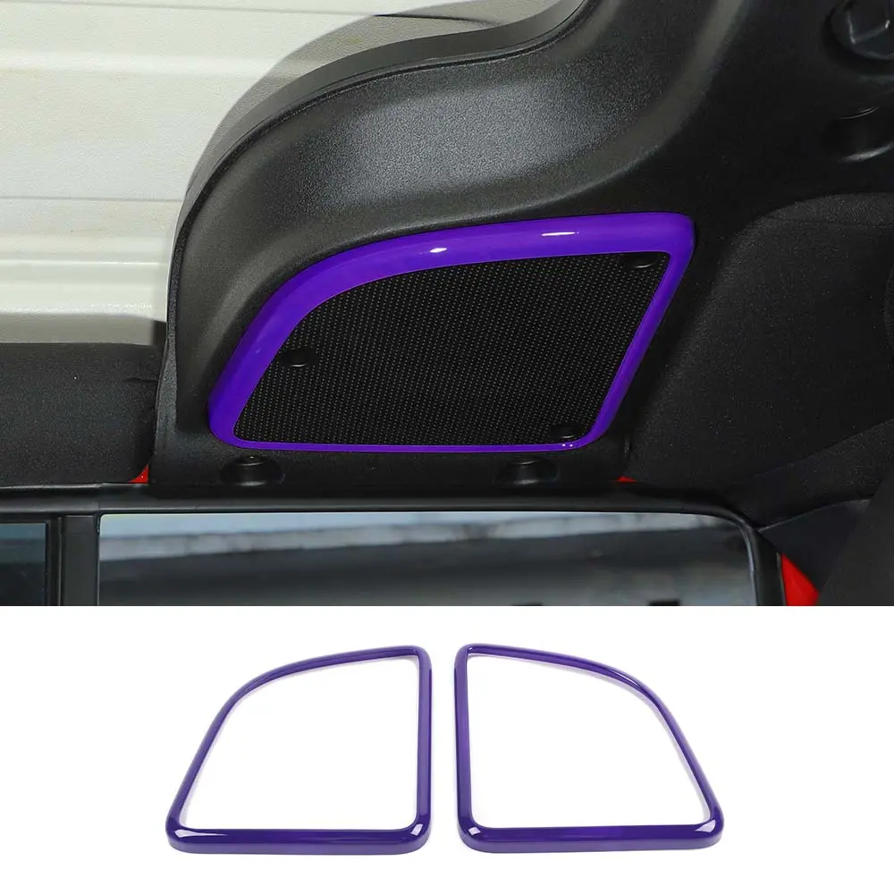 For 2015-2018 Jeep Wrangler JK JKU Car Roof Speaker Cover Frame Trim - Image 15
